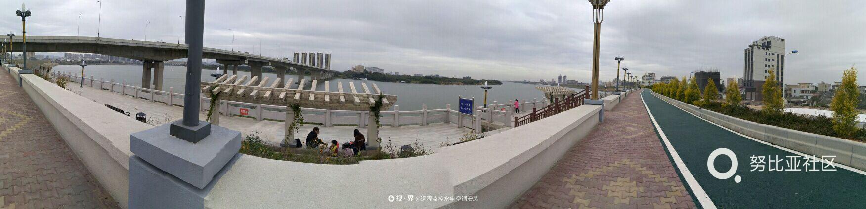 潮州市护堤路韩江堤边景