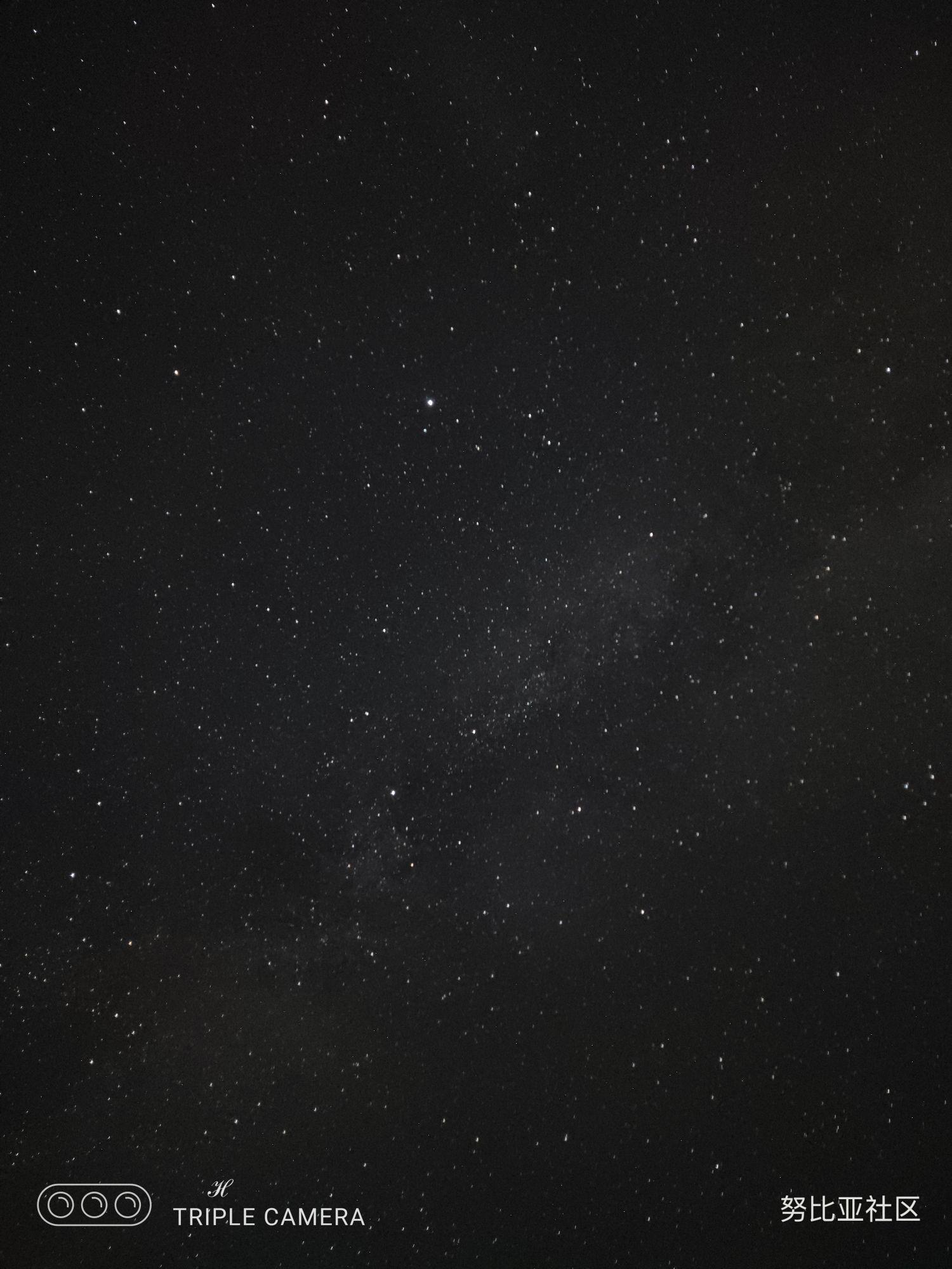 月亮星空z20实拍